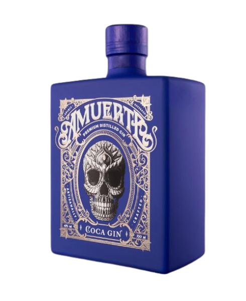 Amuerte Coca Leaf Gin Blue Edition 70cl